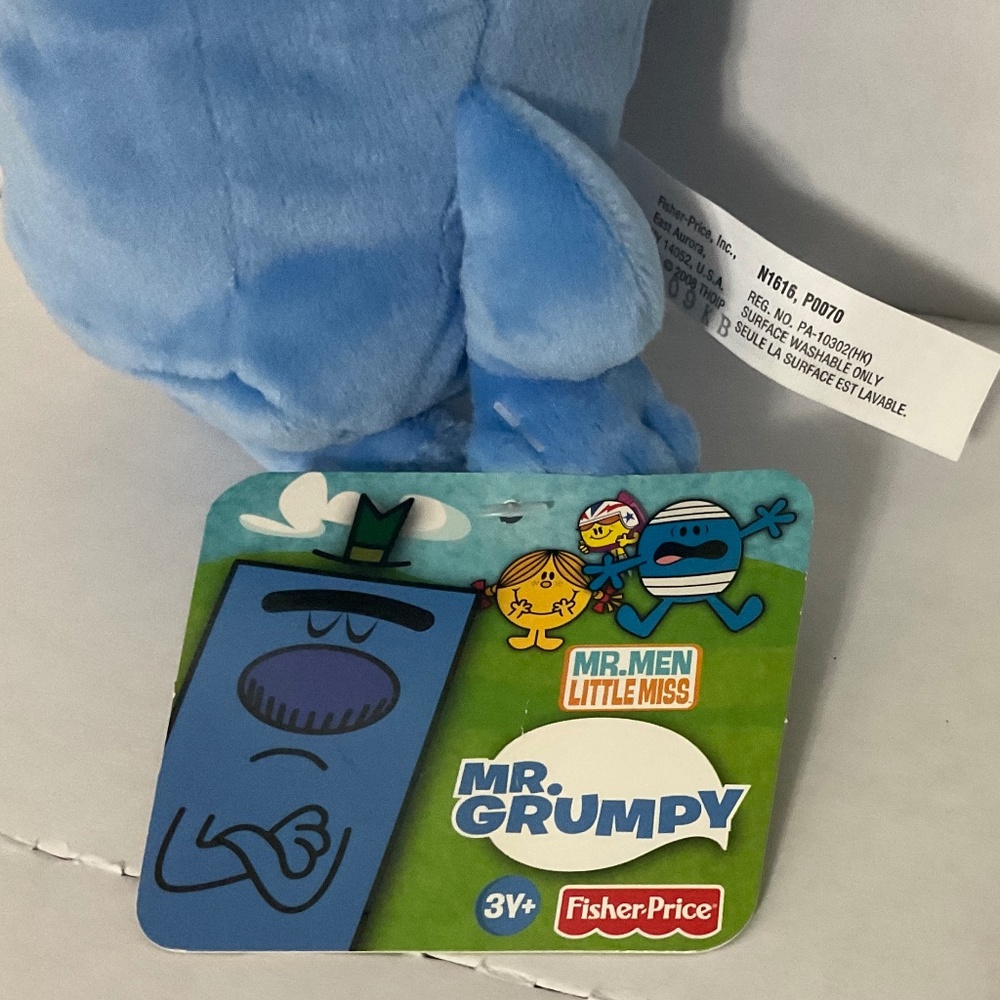 Mr. Grumpy Plush & Mr. Tickle Book Bundle – Brand New - Picture 2 of 8